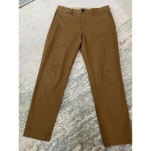 Banana Republic Rapid Movement Chino Slim Pants Brown Men's Size 31 x 30